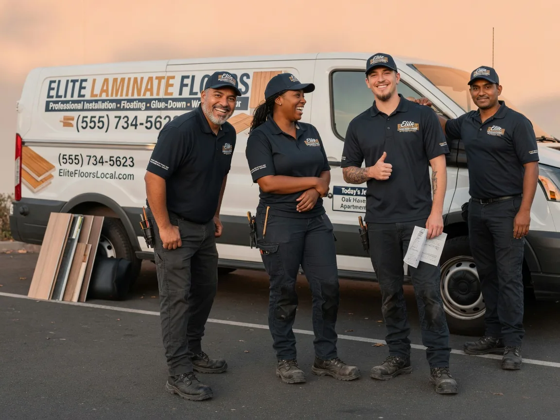 Laminate flooring installation company in La Harpe, KS